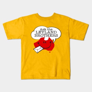 Retro Aussie TV - ASK THE LEYLAND BROTHERS Kids T-Shirt